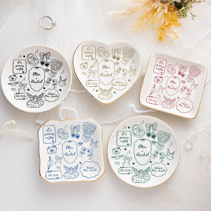 Custom Future Bride Jewelry Dish, Wedding Ring Dish, Wedding Keepsake Gifts for Bride, Wedding Gifts, Bride To Be,Future Mrs Giffts 1066f96c-2328-4f7b-b58f-886965542351-7.png