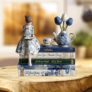 Love Books - Personalized Book Custom Shaped Acrylic Plaque