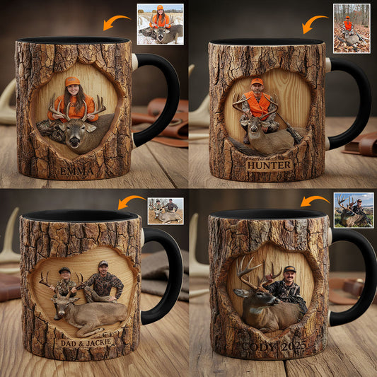 Custom From Any Photo - Personalized Hunting Accent Mug & Coaster