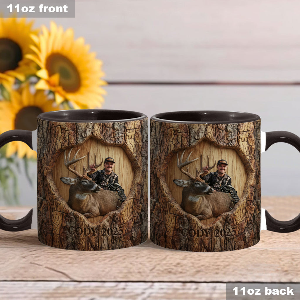 Custom From Any Photo - Personalized Hunting Accent Mug & Coaster