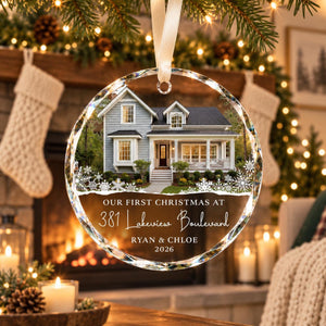 Personalized New Home Ornament, First Christmas in New Home Ornament, Realtor Client Gift, New Home Keepsake, Housewarming Gift 1073133d-18a5-4cb0-a257-1e08c1c346d8-9.jpg