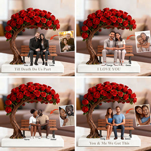 You & Me We Got This - Personalized Couple Custom Shaped Acrylic Plaque