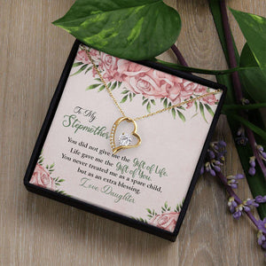 To My StepMom God Gave Me The Gift Of You Necklace With Message Card, Birthday Gift For Mom, Meaningful Gift For Mom, Love From Daughter. 1094.jpg