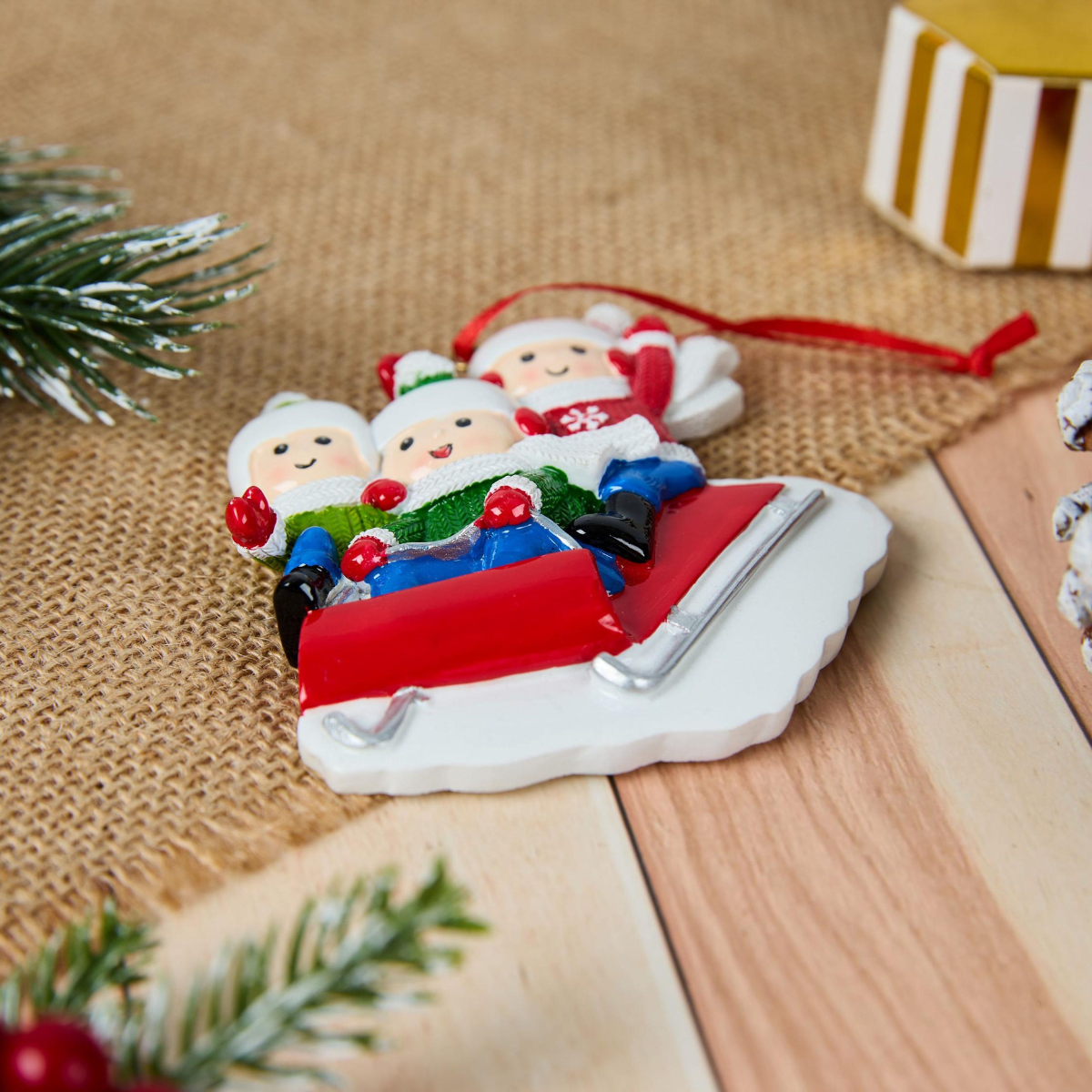 Personalized Family Ornament 2025, Family Keepsake Ornament, Tree Family Christmas Ornament, Family Christmas Gift, Family Holiday Gift