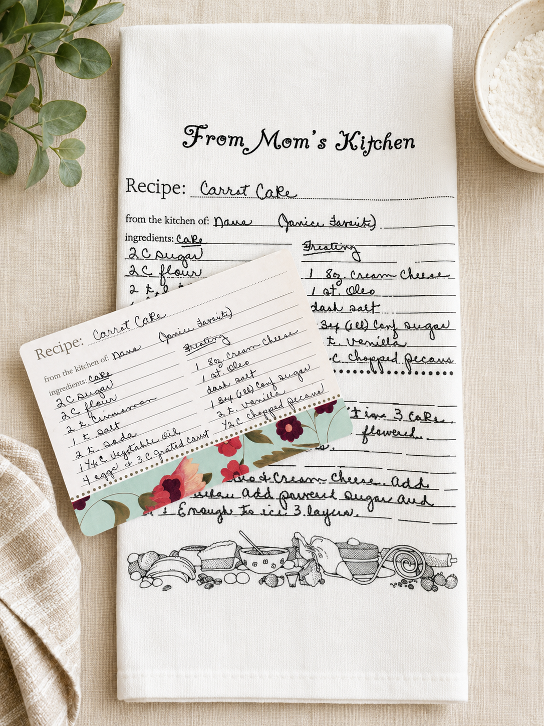 Custom Tea Towels/Family Recipe kitchen towels/Handwriting recipe towels/Personalized recipe towels/Family Heirloom gift 10c6c26a-1179-405d-a470-8a458dfc723c-23b46adf-e2e0-4f0d-ad77-769ad9f45e43.png