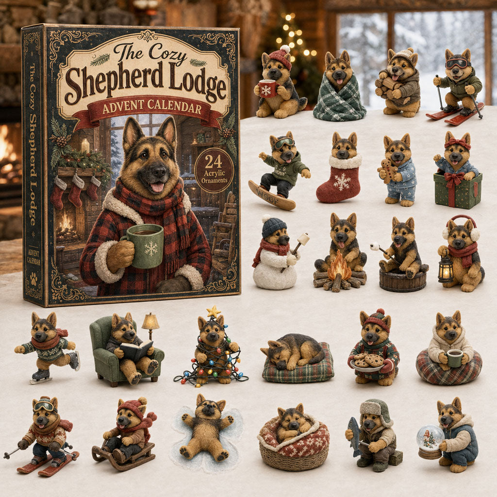 Cozy Shepherd Lodge Advent Calendar 2026 - 24-Day Festive Countdown, Acrylic Charms Blind Box - Gift For Dog Lovers 10e4832c-fa34-4c29-9141-2d19d9bc4d3c-shepherd.jpg