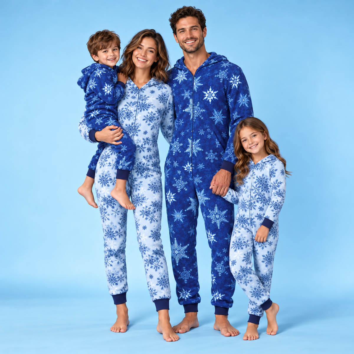 Sewing Pattern for Women's and Men's Pajamas, Zip Front One Piece, Pajama Jumpsuit For Family 1104b943-5594-4220-b07a-b510904fd19c-Gia-nh-b-n-ng-i-trong-pijama-tuy-t-1.png