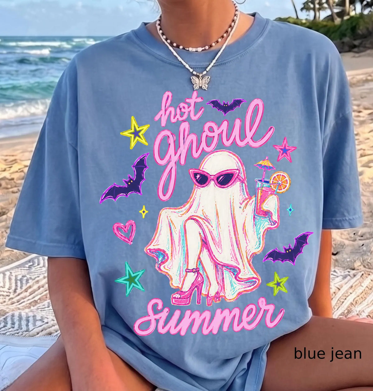 Comfort Colors Hot Ghoul Summer Shirt, Spooky Halloween T-shirt, Summerween Girl Tee, Funny Ghost Halloween Cocktail 110d6df3-59dd-48f3-8152-7faa40a42f4f-dthrtyrty-3-.webp