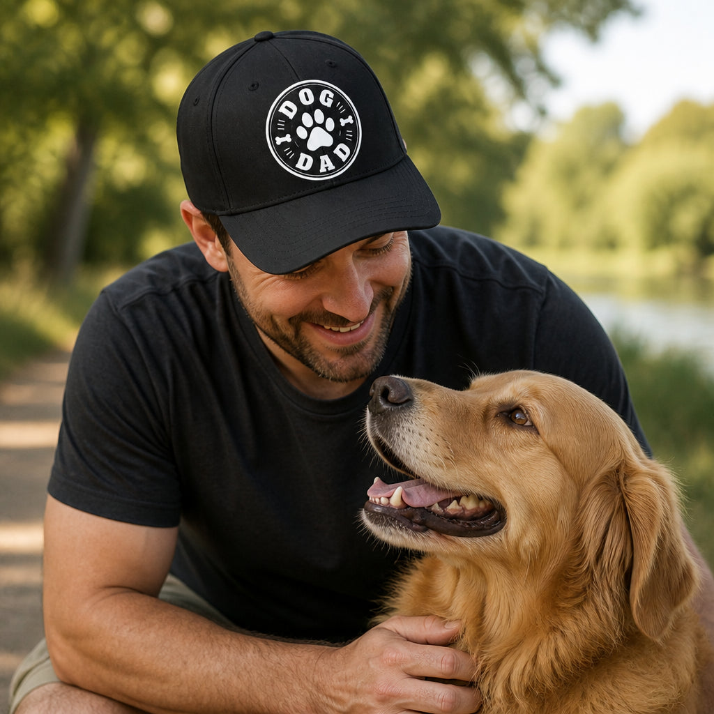Dog Dad Paw Badge Printed Cap - Printed Cap 113ca64e-7b5b-4bff-821a-697e024c4344.jpg