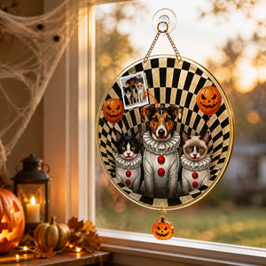 Custom Halloween Pet Doormat – Beware of the Pets - Personalized 1 Layered Suncatcher with Charm 1146483f-58e1-43f5-bd61-b6697075d834.jpg