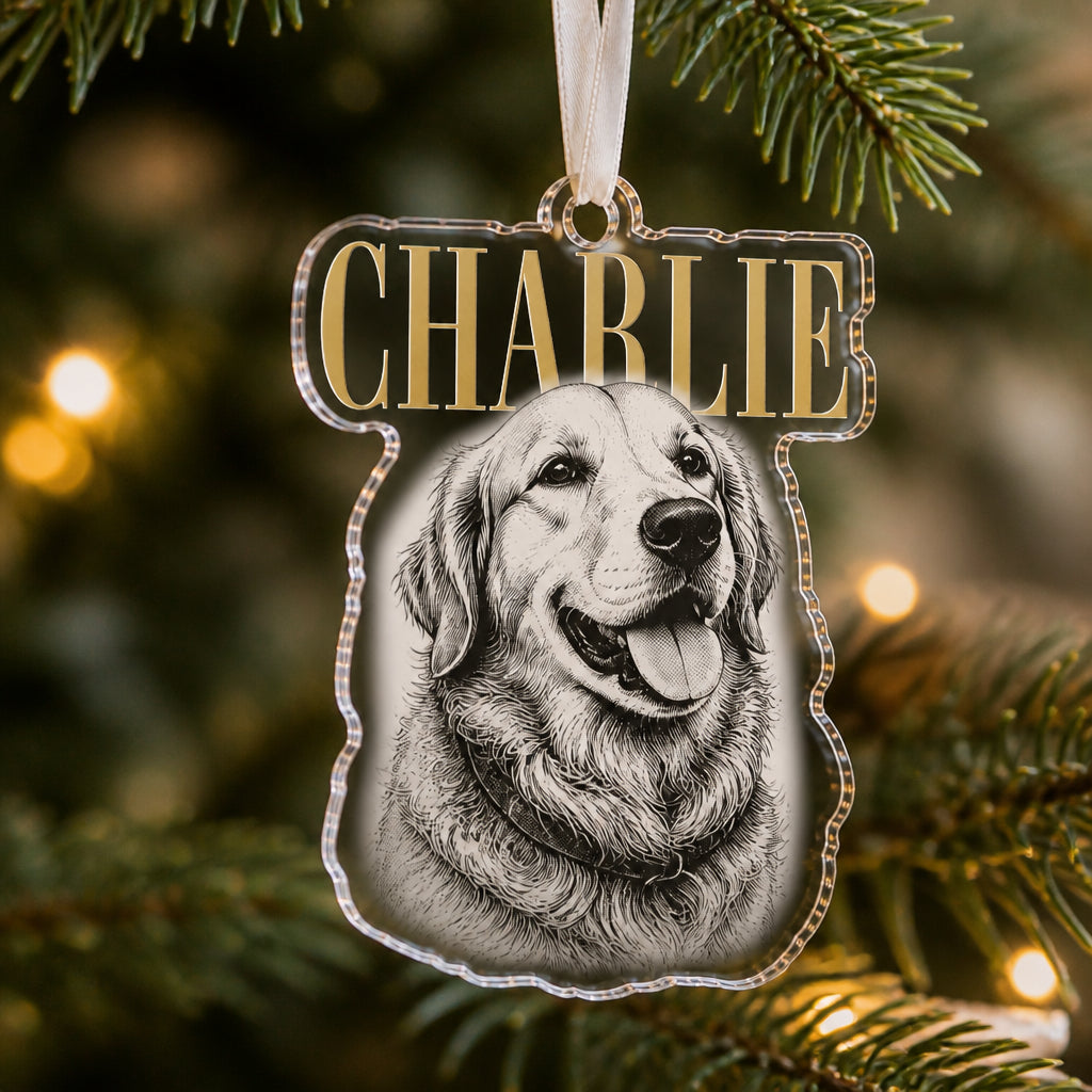 Custom Pet Name Etched-Style Acrylic Ornament - Personalized Transparent Acrylic Ornament 114b587b-e10c-4852-98ef-79082cb3fdcb.jpg