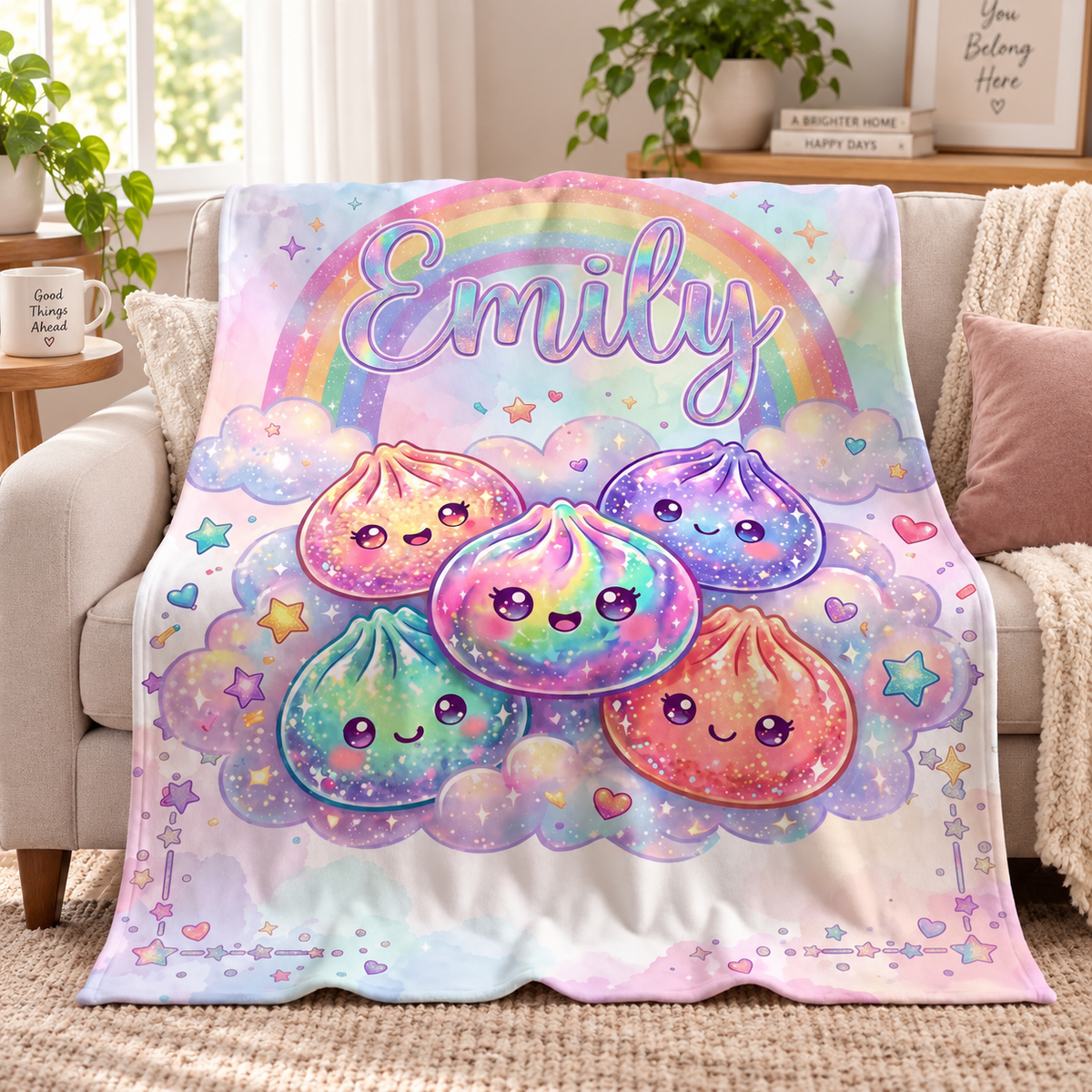 Personalized Kawaii Squishy Dumpling Blanket, Custom Name Pastel Rainbow Throw, Cute Food Plush Baby Girl Nursery Decor Birthday Gift 114bac2b-14e2-4a50-b964-c7fa38dacce3-ea97bcf7-cd23-4522-a87c-afa08aa99bd7.png