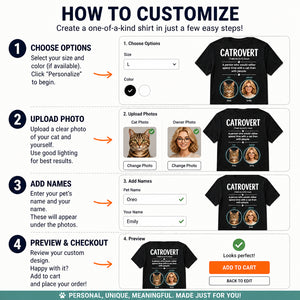 Catrovert Definition Tee – Personalized Cat + Owner Portrait - Personalized T-shirt 11a1ea99-096c-4b53-87c9-e5b0aaa76fcf.jpg