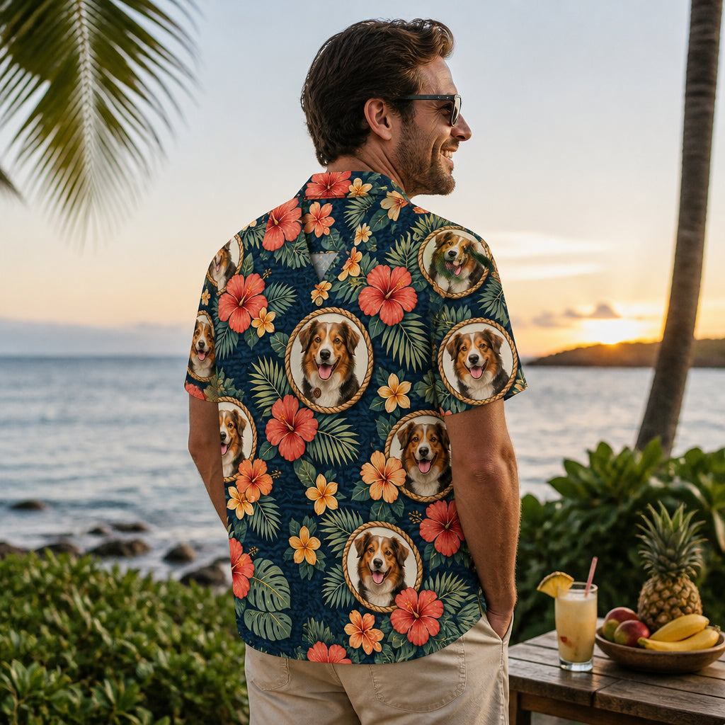 Custom Pet Photo Hawaiian Shirt – Tropical Hibiscus Pattern - Personalized Hawaiian Shirt 11eb1742-90f1-4036-9325-80a29358db3b.jpg