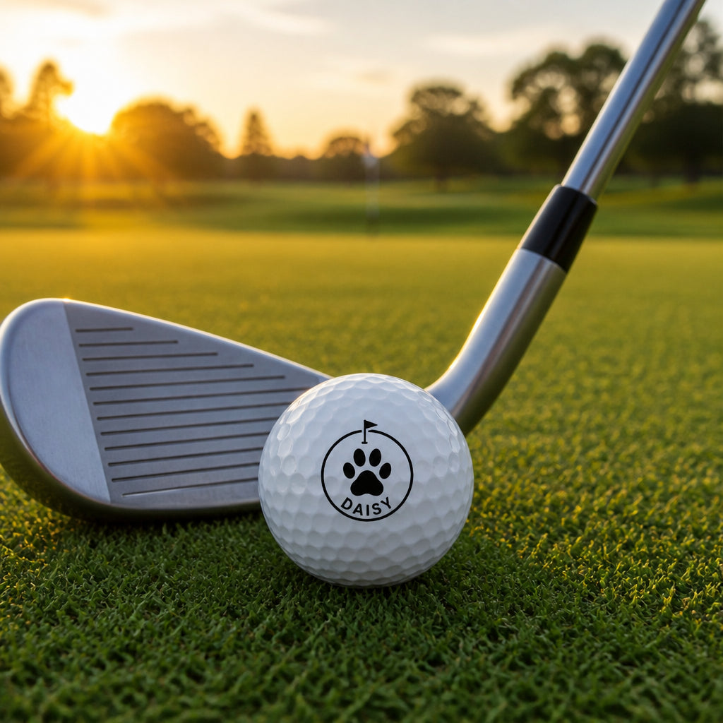 Personalized Dog Lover Golf Ball – Paw Badge + Name - Personalized Golf Ball 12136eb8-55e1-49a7-8026-8895d184cb15.jpg