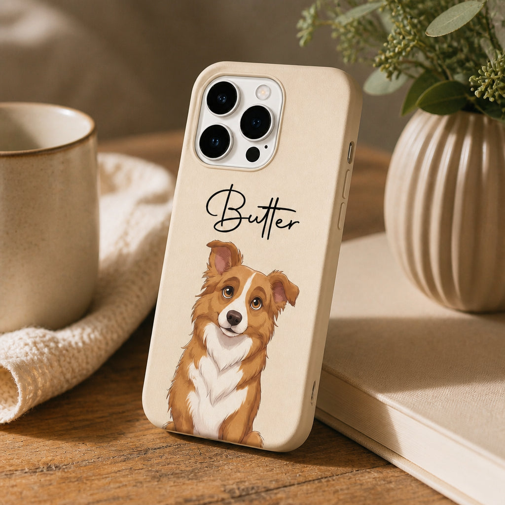 Custom Pet Portrait Phone Case – Upload Photo + Name (Cartoon Style) - Personalized Phonecase 124a991e-c2ed-49e9-a2b3-b2335b8b5a42.jpg