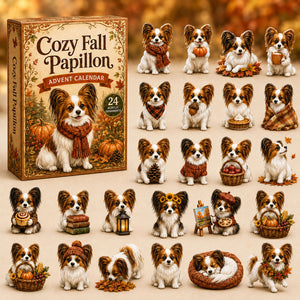 Cozy Fall Papillon Advent Calendar 2026 - 24-Day Festive Countdown, Acrylic Charms Blind Box - Gift For Papillon Lovers 12594111-f315-497c-80e8-7b843248937b-papillon.jpg