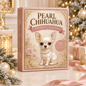 Pearl Chihuahua Dog Advent Calendar 2026 - 24-Day Festive Countdown, Acrylic Charms Blind Box - Gift For Dog Lovers 127d8fab-4f45-4d22-9209-f2dea516db57-pearl-chihuahua-box.png