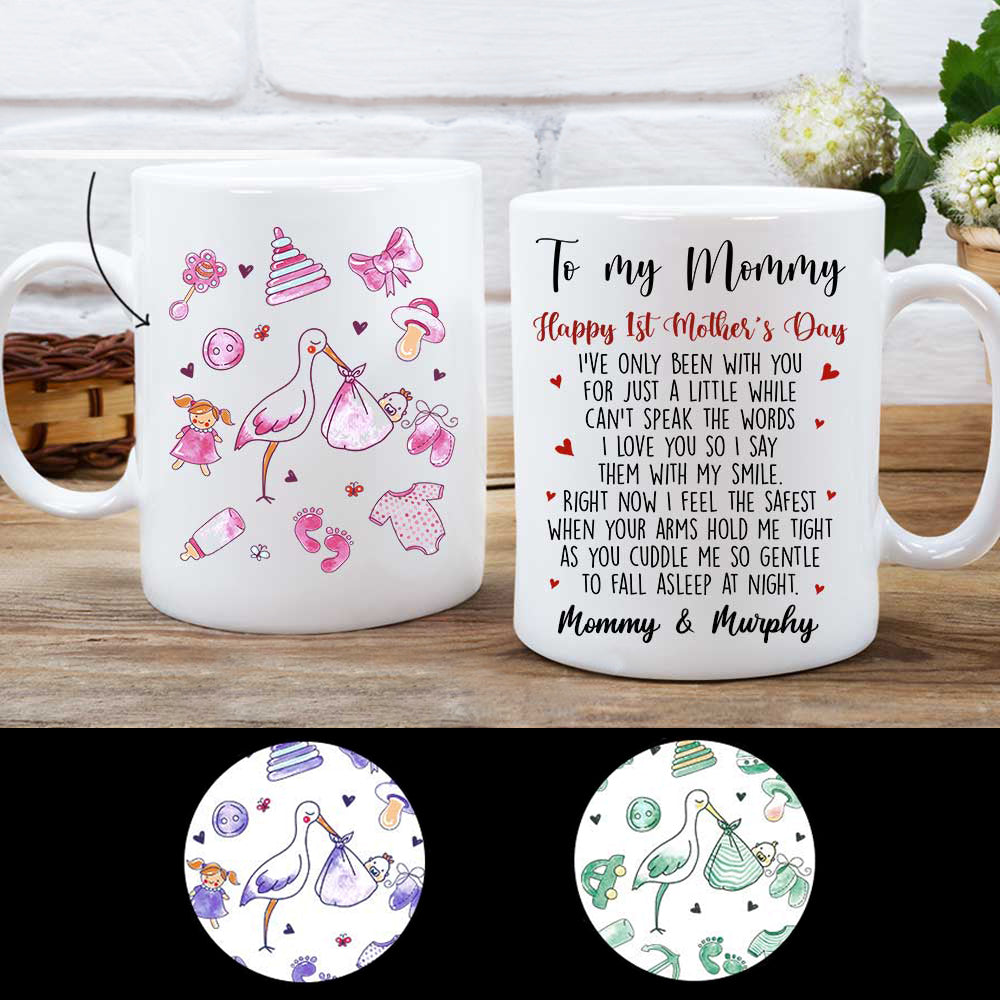 Happy 1st Mother's Day Right Now I Feel The Safest Personalized Mug 12_a6700c64-02ca-4860-b1c0-392d4e67447d.jpg