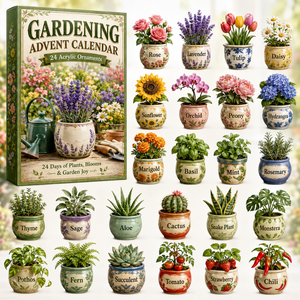 Gardening Plants Advent Calendar 2026 - 24-Day Festive Countdown, Acrylic Charms Blind Box - Gift For Gardening Lovers 12bd03b4-2733-407f-a6b8-64d16432b4cd-garden.png