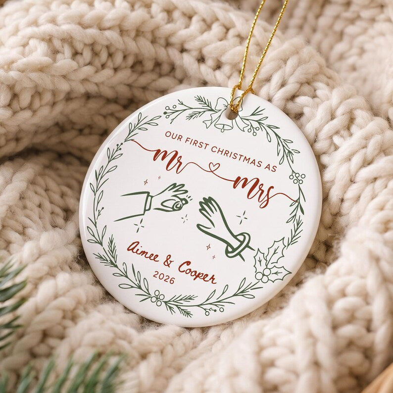 Personalized Engagement Ornament, The Year We Got Engaged Ceramic Keepsake, Custom Couple Ornament with Names and Year, Bride to Be Gift 12c32d5e-1932-4fb1-96c7-408e2a7c1e5e-ghfh-3-.jpg