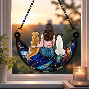 Custom Stargazing Pet Family Suncatcher – Photo Illustration - Personalized Suncatcher Stained Glass 12d6dad4-46e7-4bcf-b828-c24732445ac0.jpg