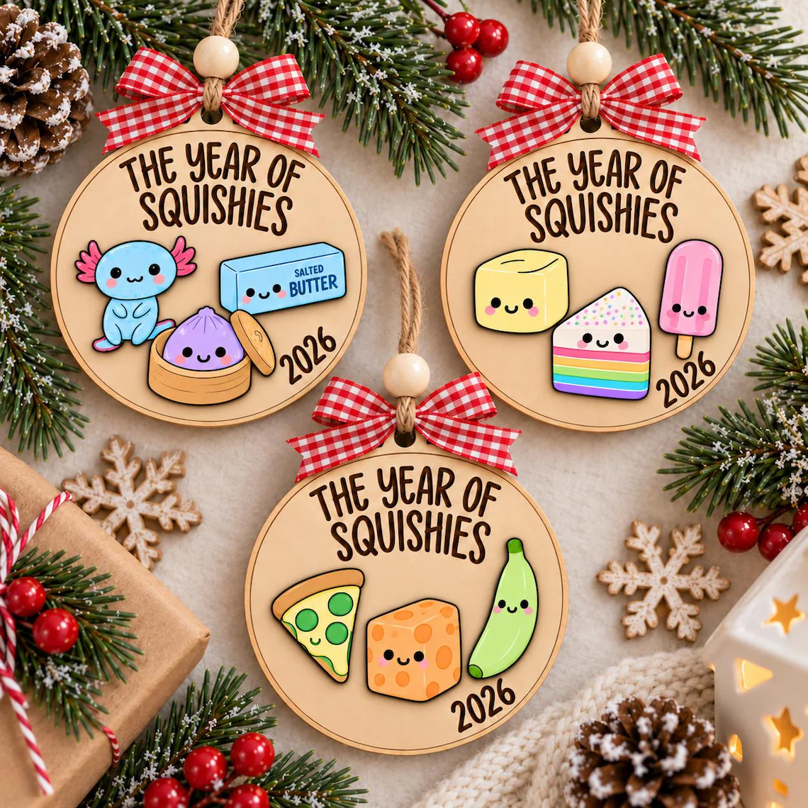 Custom The Year Of Squishy Christmas Ornament 2026, Squishy Hunting Ornament, Cute Dumpling Kids Christmas Gift For Kid, Friends 12d84ec5-cfd3-46eb-93a5-294edebbdd42-il_1140xN.8502075790_ip1e_converted.png
