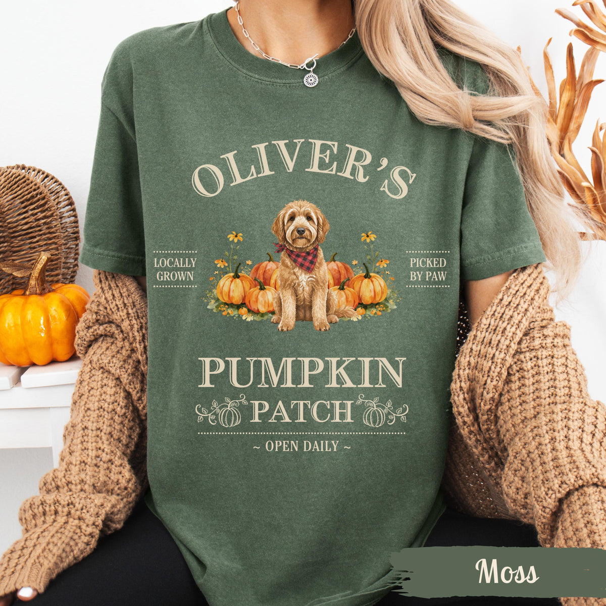 Goldendoodle Fall Shirt, Goldendoodle Tee, Halloween Dog T-Shirt, Custom Pumpkin Patch Tshirt, Dog Mom Gift, Fall Dogs, Goldendoodle Lover 12fb6606-09d8-48b8-90d1-bf6826803643-4.jpg