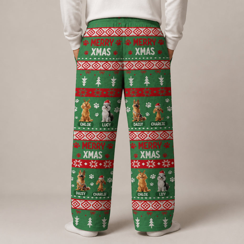 Merry XMAS Custom Dog Portrait Sweatpants - Personalized Sweatpants 1307c4f6-166a-4814-8411-2538d8ec2b2e.jpg
