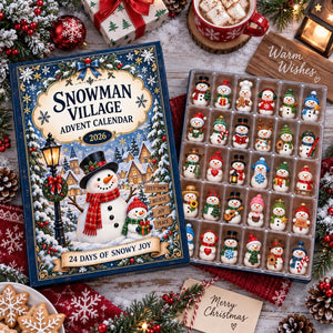 Personalized Snowman Advent Calendar, Christmas Countdown Box, Mini Snowman Figures, Winter Village Decor, Kids Holiday Keepsake, GIFT 2026 1317d6f3-7026-4179-9402-e402254bba82-il_1588xN.8497967674_nlhm.jpg
