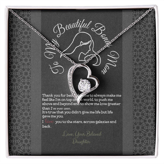To My Mom I Love You To The Stars, Across Galaxies And Back, Necklace With Message Card, Meaningful Mother’s Day Gift, Thank You Gifts For Mother’s Day			 1324.jpg