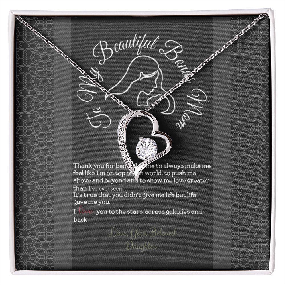 To My Mom I Love You To The Stars, Across Galaxies And Back, Necklace With Message Card, Meaningful Mother’s Day Gift, Thank You Gifts For Mother’s Day			 1324.jpg