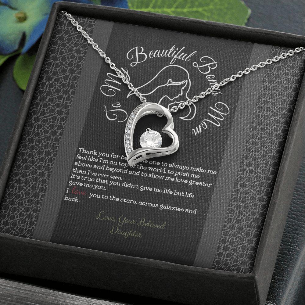 To My Mom I Love You To The Stars, Across Galaxies And Back, Necklace With Message Card, Meaningful Mother’s Day Gift, Thank You Gifts For Mother’s Day			 1326.jpg