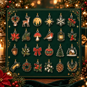 King Of The Forest Traditional Advent Calendar With 24 Acrylic Charm– 24-Day Christmas Countdown, No Chocolate 133e0ddc-a431-4a2c-9102-11168fa833e4-t2.png