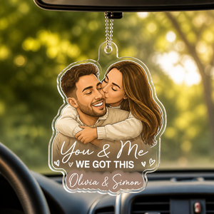 Custom Cartoon Portrait Car Suncatcher Ornament - Personalized Suncatcher Ornament 13742ab5-2c52-4da7-9e41-c22f7b0d9c3c.png