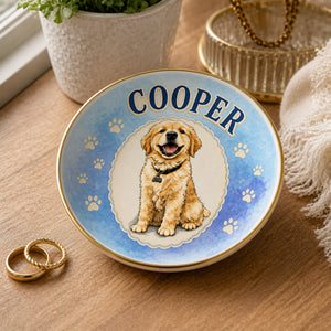 Custom Pet Portrait Jewelry Dish – Arched Name & Pawprint Pattern - Personalized Jewelry Plate 13757e43-6bbe-4cb4-b5d1-3f4d40f882a9.jpg