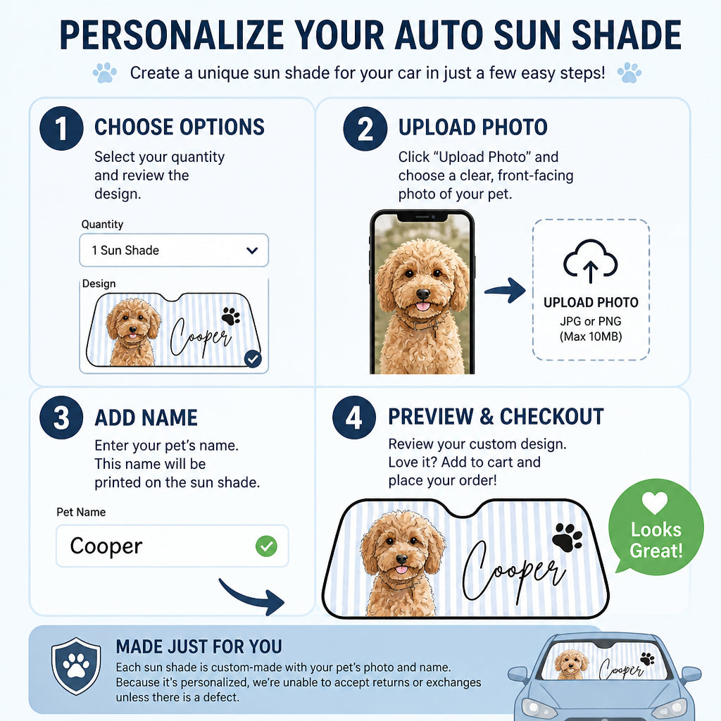 Custom Pet Portrait Auto Sun Shade — Name + Paw - Personalized Auto Sun Shade 13825f71-3d27-4717-827e-6664db17225c.jpg