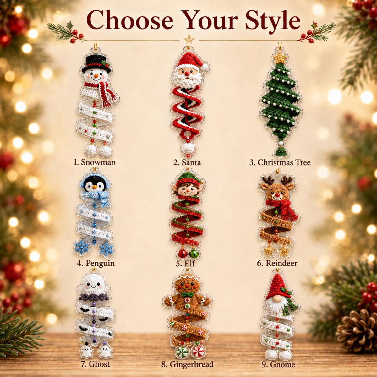 Christmas Spiral Wind Chime Ornament 2026, Gingerbread Reindeer Santa Snowman, Custom Name Acrylic Ornament, Christmas Tree Decor, Kids Gift 13aac290-579c-4e94-9016-5b151ab47f2f-option.jpg