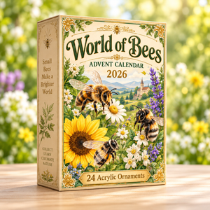 World Of Bees Advent Calendar 2026 - 24-Day Festive Countdown, Acrylic Charms Blind Box - Gift For Bee Lovers 13b82776-1219-449e-9d29-090d3b62c72b-bee-box.png