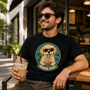 Cool Boba Pup Graphic Tee - T-shirt 13d14c3f-2d8c-42c6-a8c5-c8893a514b37.jpg
