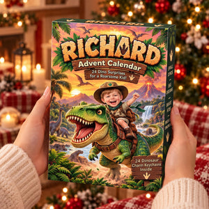 Personalized Dinosaur Advent Calendar, Custom Photo & Name, 24 Acrylic Dino Ornaments 13d9ba1e-e5ab-4d7a-8620-0e443d208bd4-il_fullxfull.8586165085_jkm1.jpg