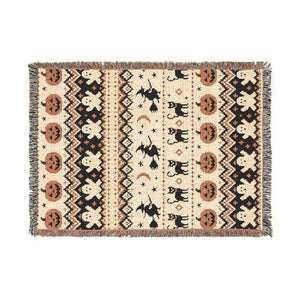 Halloween Woven Blanket gift for Halloween lover Throw Blanket Cozy Fall Spooky Season Home Decor Pumpkin Ghost Blanket Autumn Couch decor 13ff0d53-988a-4d40-a431-4a07496f0a9a-ryrtyrt-6-.jpg