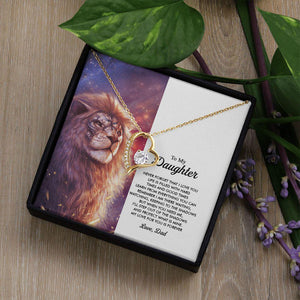 To My Daughter My Love For You Is Forever, Necklace With Message Card, For Daughter, For Daughter, From Dad To Daughter 1400.jpg