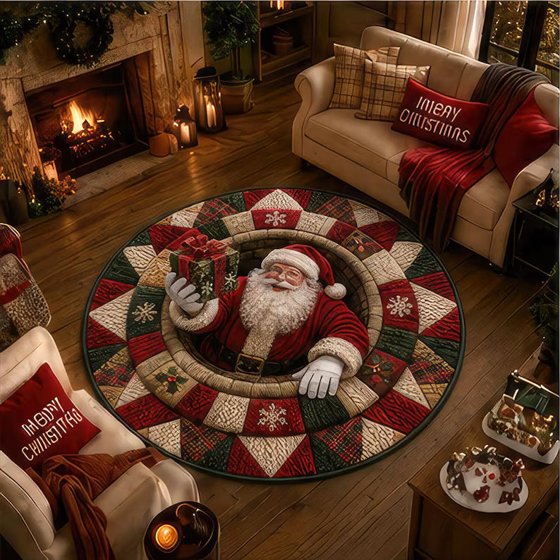 Christmas Santa 3D Round Rug Christmas Vortex Optical Illusion Floor Mat Holiday Living Room Carpet Non Slip Xmas Home Decor Christmas Gift 14198494-c0e4-4715-a460-c2326a006319-x-3-.jpg