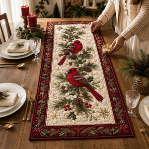 Quilted Red Cardinal Christmas Table Runner, Winter Pine Berry Decor 141a531a-0301-402d-8292-fd93d42558a3-cds-3-.webp