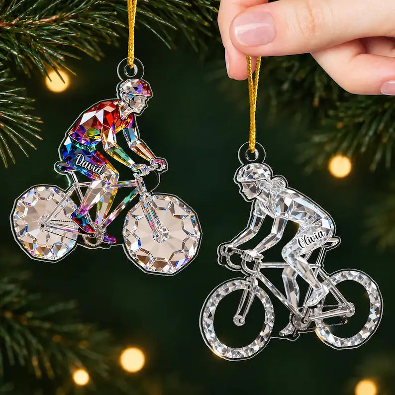 Bicycle Is My Happy Place-Personalized Bicycle Ornament,Bicycle Is My Happy Place Custom Acrylic Keepsake,Cyclist Christmas Ornament,Cycling 141d565c-6862-4a0b-b834-803616115087-dfh-2-.webp