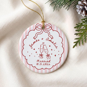 Personalized Wedding Keepsake Ornament – Custom Couple Names and Date Ceramic Engagement or Newlywed Gift 1425b6dc-1014-4b8f-a3db-a864135eff4f-8.jpg
