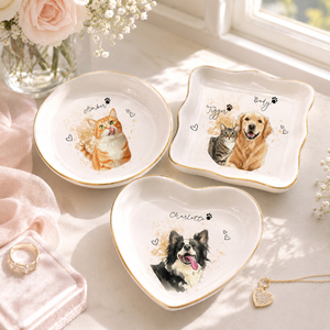 Custom Pet Photo Ring Dish l Personalized Watercolor Dog Portrait Ceramic Trinket Tray 1427b2c2-a024-4a20-9c05-361bc050138e-banner-1.png