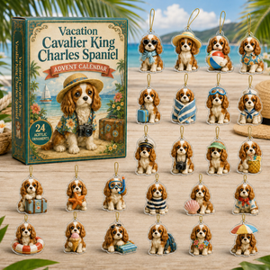 Vacation Cavalier King Charles Spaniel Advent Calendar 2026 - 24-Day Festive Countdown, Acrylic Charms Blind Box - Gift For Dog Lovers 1439c7a5-de56-482a-bf9a-5567ba2253c5-cavalier-king-box-charms.png
