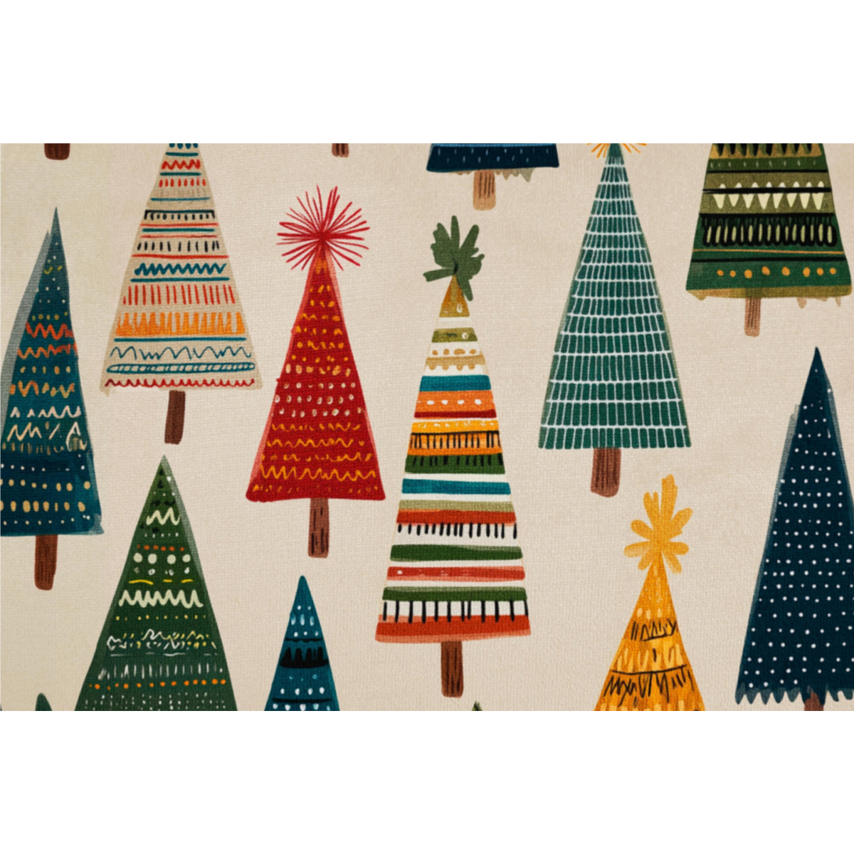 Scandinavian Christmas Tree Kitchen Towel: Nordic Folk Art Design 145ee96b-1149-4350-a8cc-b85408602737-3.png